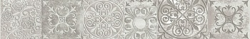 Плитка керамическая Beryoza Ceramica Амалфи 600х95х9мм серый декор (Беларусь)