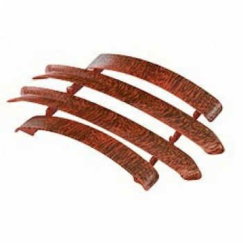 Набор комплектующих для наличника с кабель-каналом Нк70 "Идеал" 346/Махагон (Россия)