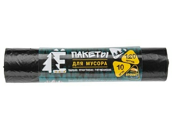 Мешки для мусора Е-Ромашка черные РОМАШКА (Россия)