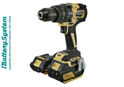 Аккумуляторная дрель Hanskonner HCD18165BLI (Китай) 