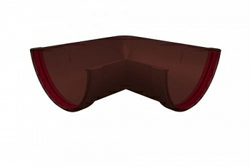 Угол желоба 90 градусов универсальный ПВХ Grand Line (Россия)