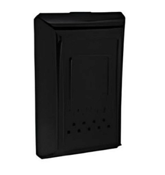 Ящик почтовый с замком 390х260х70 мм (черный) АГРОСНАБ 00-000011 (Китай)