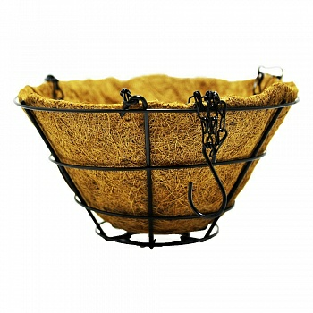 Кашпо подвесное с вкладышем из коковиты конус (Китай) Кашпо подвесное с вкладышем из коковиты конус (Китай)