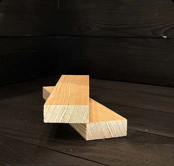 Брусок сухой строганый цельный сорт 1-2 (Беларусь)