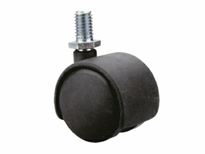 Опора колёсная d-50мм с резьбой пластмасса STARFIX (Китай)