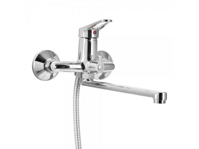  Смеситель для ванны с длинным изливом Wisent WP22028 (Китай)
