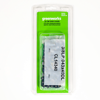 Цепь для пилы Greenworks 25 см 2947307 (Китай)