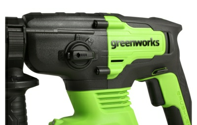Перфоратор аккумуляторный Greenworks 24V GD24SDS2 (Китай)