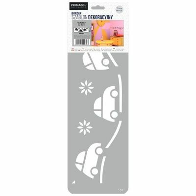 Трафарет Primacol 131 Cars, (Польша) Трафарет Primacol 131 Cars, (Польша)