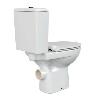 Напольный унитаз Cersanit Nature Clean On 011 3/5 DPL EO slim / 65410 горизонтальный выпуск (Россия)