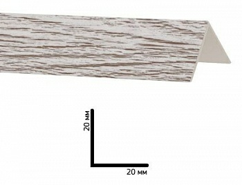 Угол 20*20*2,7 дуб северный (Россия)