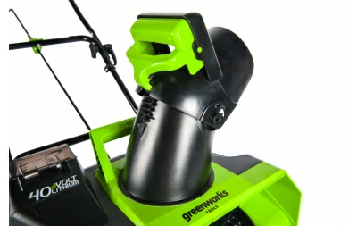 Снегоуборщик аккумуляторный Greenworks 40V GD40ST (с АКБ и ЗУ) 51см 2600607 (Китай)