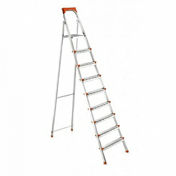 Стремянка стальная 9 ступенчатая (Россия)