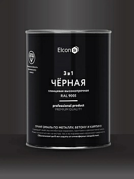 Грунт-эмаль Elcon 3в1 глянцевая (Россия) в Борисове