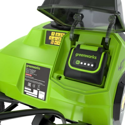 Снегоуборщик аккумуляторный Greenworks 40V G40ST40 1хАКБ 4Ач и ЗУ 40см 2603607UB (Китай)