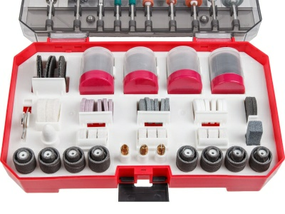 Набор аксессуаров для гравера WORTEX 272 предметов (Китай) Набор аксессуаров для гравера WORTEX 272 предметов (Китай)