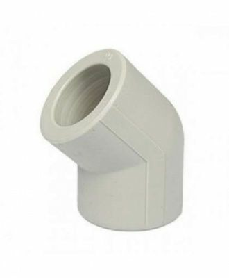 Угольник PP-R Дн 25*45 серый