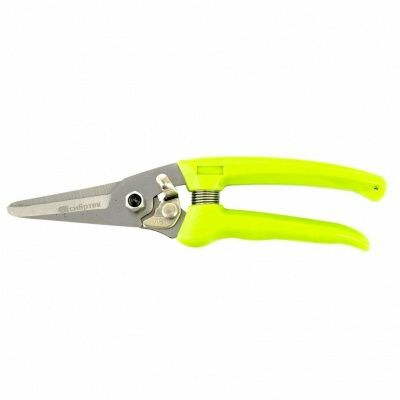 Секатор цветочный пластиковые рукоятки Сибртех 205мм (Китай)