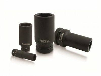 Головка ударная 1/2 6-гранная глубокая TOPTUL 12мм (Тайвань)