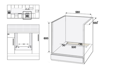 Электрический духовой шкаф Schtoff Decor 800 (Турция)