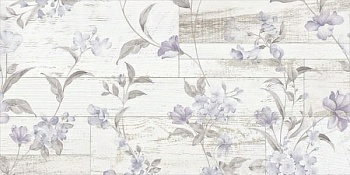 Керамическая плитка для стен Панно Сан-Ремо 1 белый 25*50см (Беларусь)