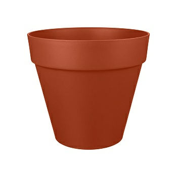 Горшок для цветов Tarragon D250 со вставкой терракотовый 7л (Россия)