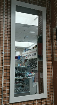 Зеркало с рамой Mistral X-1  1600х650 мм  (Беларусь)