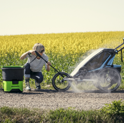 Мойка высокого давления Greenworks 40V GDC40  с аккумулятором и зарядным (Китай)