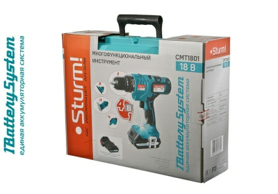 Аккумуляторный шуруповерт-мультитул Sturm CMT1801 (Китай)