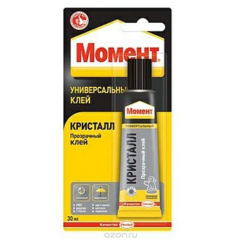 Клей Момент Кристалл 30мл (Россия)