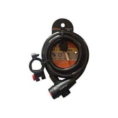 Замок велосипедный 12х1600мм STARTUL PROFI (ST8082-160) (Китай)