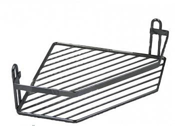 Полка комбинированная одноярусная из стальной проволоки с хромовым покрытием C51171 (Китай)