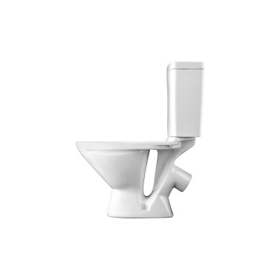 Унитаз-компакт Santek Лига с диагональным выпуском 1WH302141 с сидением дюропласт (Россия)