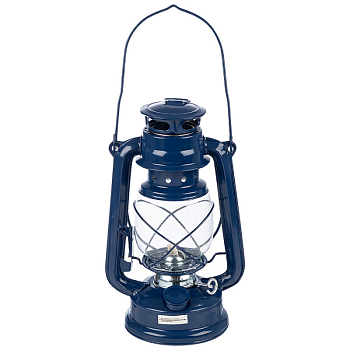 Лампа керосиновая 24,5 см синий (Россия)