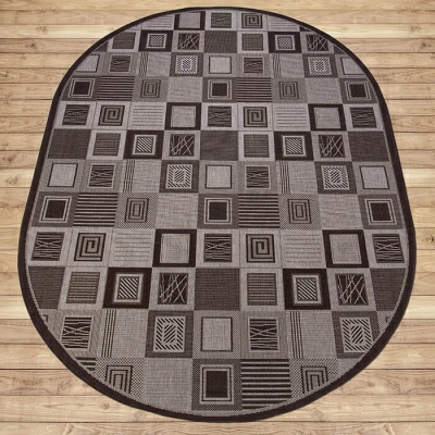 Ковер (0,8х1,5) ФЛУРЛЮКС (СИЗАЛЬ) 51204_50422 Овал (Россия)