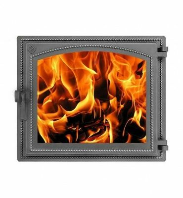 Дверка ВЕЗУВИЙ каминная 240 (Антрацит) (Россия)|купить Практик Борисов