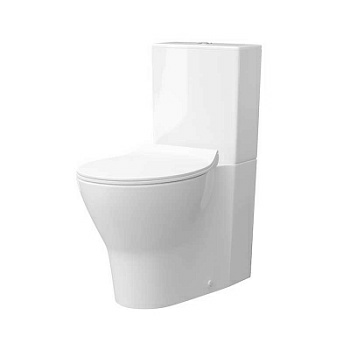 Напольный унитаз Сканди двухрежимный (сиденье Slim с микролифтом) (Беларусь)