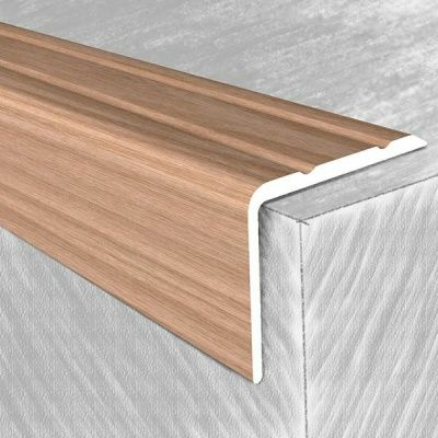 Порог алюминиевый 3414-617К Дуб беленый СК 0,9м (Беларусь) в Борисове