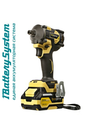 Аккумуляторный ударный гайковерт Hanskonner HCD20420BLC (Китай)