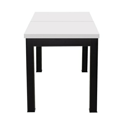 Стол раздвижной BLACK 1100(1490)*670*760 белый матовый (Китай) Стол раздвижной BLACK 1100(1490)*670*760 белый матовый (Китай)