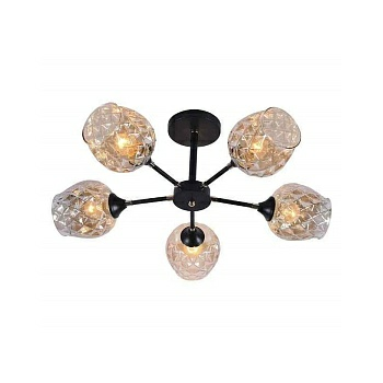 Светильник потолочный Сфера DA5068/5 черный золото (Беларусь)