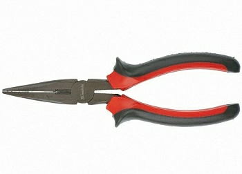 Длинногубцы Black Nickel, 160мм, прямые, двухкомпонентные рукоятки MATRIX (Россия) Длинногубцы Black Nickel, 160мм, прямые, двухкомпонентные рукоятки MATRIX (Россия)