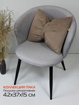 Подушка декоративная  МАТЕХ ITAKA LINE 42*37*15 темно-бежевый (Беларусь) Подушка декоративная  МАТЕХ ITAKA LINE 42*37*15 темно-бежевый (Беларусь)