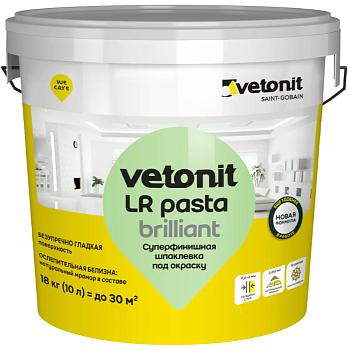 Шпатлевка полимерная финишная WEBER VETONIT LR Pasta Brilliant (Россия) в Борисове