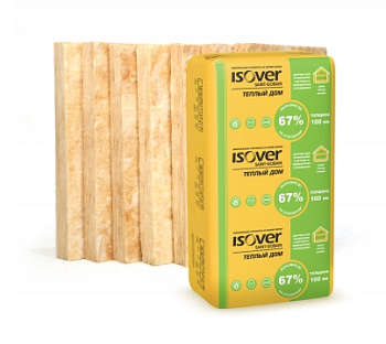 Утеплитель Vetonit Изовер Теплый Дом плиты (Россия) 