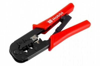 Приспособление для обжима телефонных и сетевых клемм (Hobbi)
