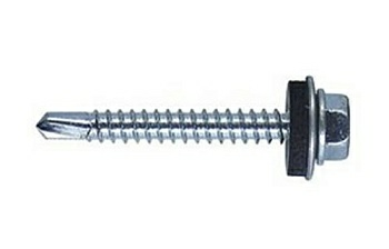 Кровельный саморез цинк с резиновой прокладкой в металл Stant (Китай)