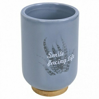 Стакан косметический серый FOLIO 05596 (Польша)