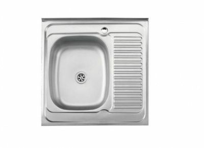 Мойка матовая, нерж. сталь, 0,4мм Ledeme L76060-L