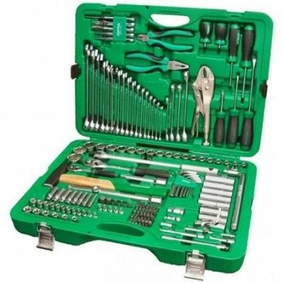 Набор слесарного инструмента в чемодане 150 предметов TOPTUL GCAI150R (Китай)